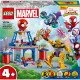 LEGO® 4+ Team Spideys Spinnenbasis – Actiongeladenes Bauset mit den beliebtesten Superhelden Spidey, Iron Man und mehr