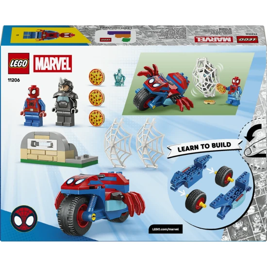 LEGO Marvel 11206 Spideys Motorrad gegen Rhino