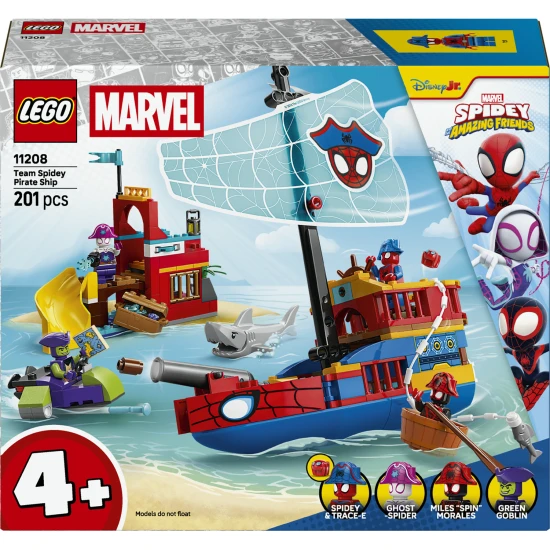 LEGO Marvel 11208 Piratenschiff von Team Spidey LEGO Marvel 11208 Piratenschiff von Team Spidey
