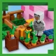 LEGO Minecraft Schweinehaus 21268 – Bauset mit Piglin, Tieren und Farm für Kinder