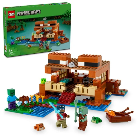 Froschhaus LEGO Minecraft: Kreativer Bausatz für Fans des Spiels