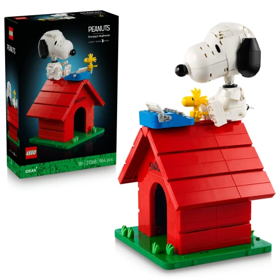 LEGO 21368 Peanuts: Snoopys Hundehütte