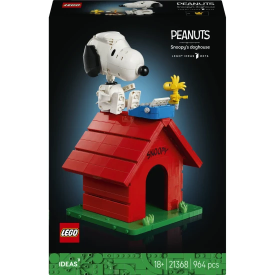 LEGO 21368 Peanuts: Snoopys Hundehütte