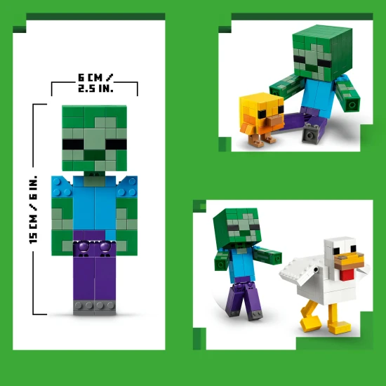 LEGO Minecraft 21582 Hühnerjockey LEGO Minecraft 21582 Hühnerjockey