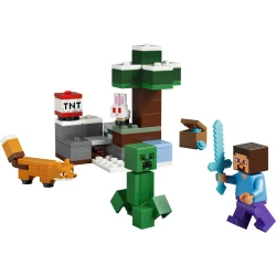 LEGO Minecraft 21583 Steve und das Taiga-Abenteuer