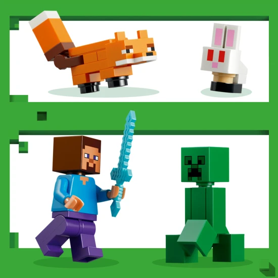 LEGO Minecraft 21583 Steve und das Taiga-Abenteuer