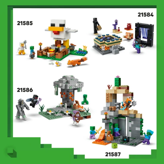 LEGO Minecraft 21583 Steve und das Taiga-Abenteuer