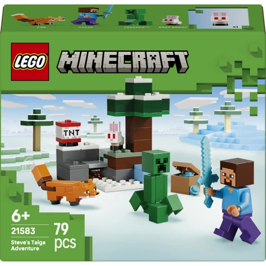 LEGO Minecraft 21583 Steve und das Taiga-Abenteuer