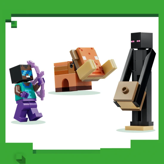 LEGO Minecraft 21584 Portalreise ins Nether und ins End