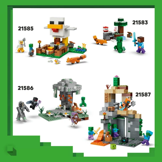LEGO Minecraft 21584 Portalreise ins Nether und ins End