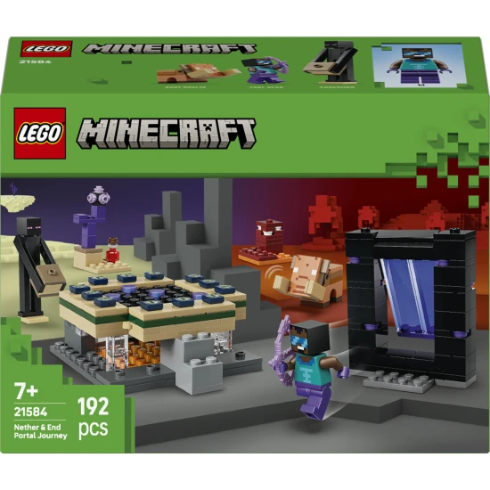 LEGO Minecraft 21584 Portalreise ins Nether und ins End