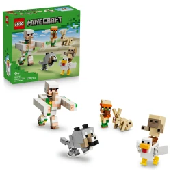 LEGO Minecraft 21592 Hühnerjockey und Wüstenüberfall