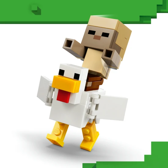 LEGO Minecraft 21592 Hühnerjockey und Wüstenüberfall LEGO Minecraft 21592 Hühnerjockey und Wüstenüberfall