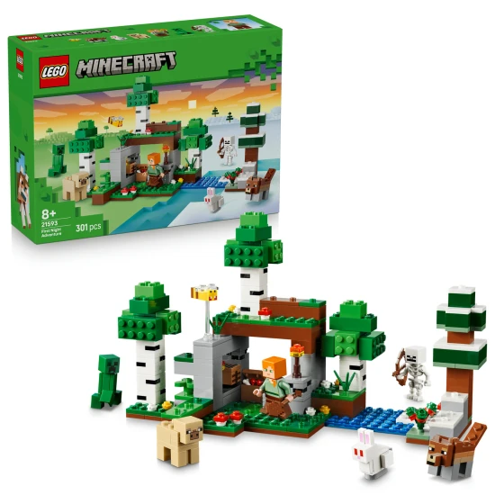 LEGO Minecraft 21593 Erstes Nacht-Abenteuer LEGO Minecraft 21593 Erstes Nacht-Abenteuer