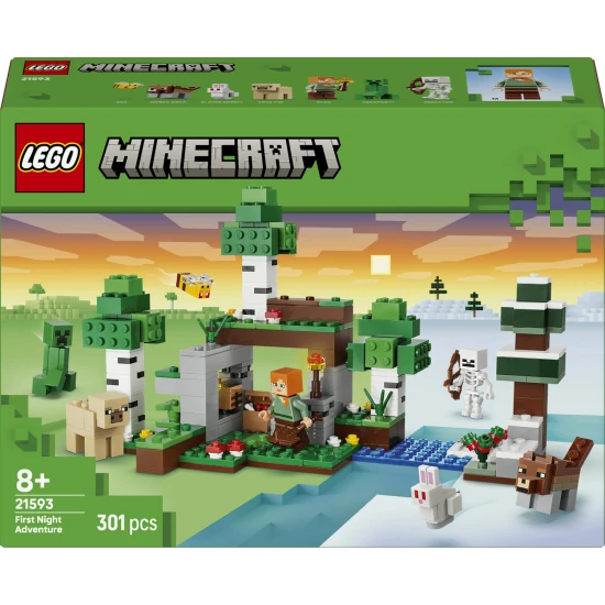 LEGO Minecraft 21593 Erstes Nacht-Abenteuer LEGO Minecraft 21593 Erstes Nacht-Abenteuer