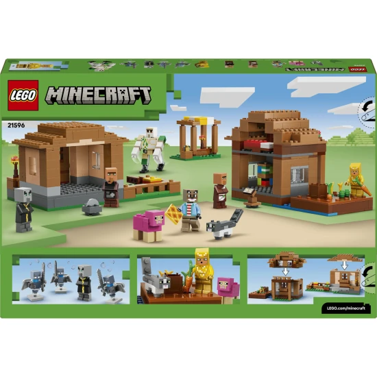 LEGO Minecraft 21596 Plünderer-Überfall auf das Dorf LEGO Minecraft 21596 Plünderer-Überfall auf das Dorf