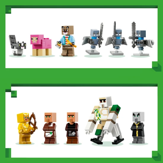 LEGO Minecraft 21596 Plünderer-Überfall auf das Dorf LEGO Minecraft 21596 Plünderer-Überfall auf das Dorf