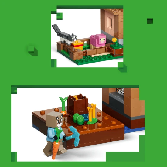 LEGO Minecraft 21596 Plünderer-Überfall auf das Dorf LEGO Minecraft 21596 Plünderer-Überfall auf das Dorf