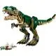 LEGO® Creator 3-in-1-Modelle: T-Rex, Triceratops und Pterodactylus in Aktion – das perfekte Set für Dinosaurierliebhaber.