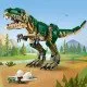 LEGO® Creator 3-in-1-Modelle: T-Rex, Triceratops und Pterodactylus in Aktion – das perfekte Set für Dinosaurierliebhaber.