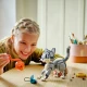 Kreatives Bauen mit dem LEGO Creator Bausatz – Katze, Hund und Taube