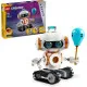 LEGO CREATOR Weltraumroboter – Roboter, Weltraumhund und Rakete in einem Set mit beweglichen Teilen und einem Lichtwürfel.