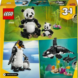 LEGO CREATOR 31165 Wilde Tiere: Pandafamilie
