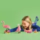 LEGO® Creator 3-in-1-Bausatz mit rosa Flamingo, Kakadu und Axolotl – Spaß und kreatives Bauen für Kinder