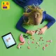 LEGO® Creator 3-in-1-Bausatz mit rosa Flamingo, Kakadu und Axolotl – Spaß und kreatives Bauen für Kinder
