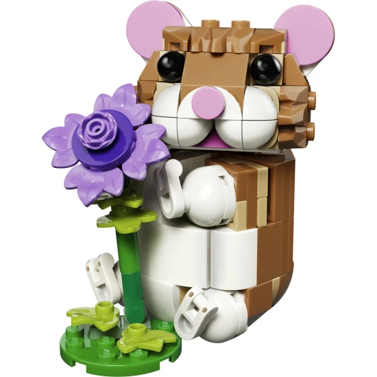 LEGO CREATOR 31376 Niedlicher Hamster mit Blume