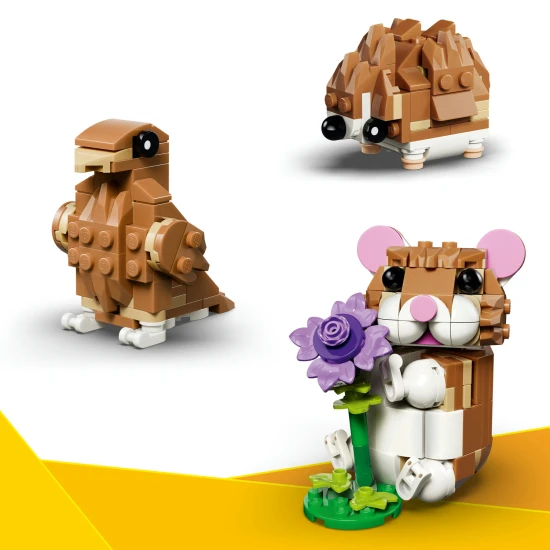 LEGO CREATOR 31376 Niedlicher Hamster mit Blume