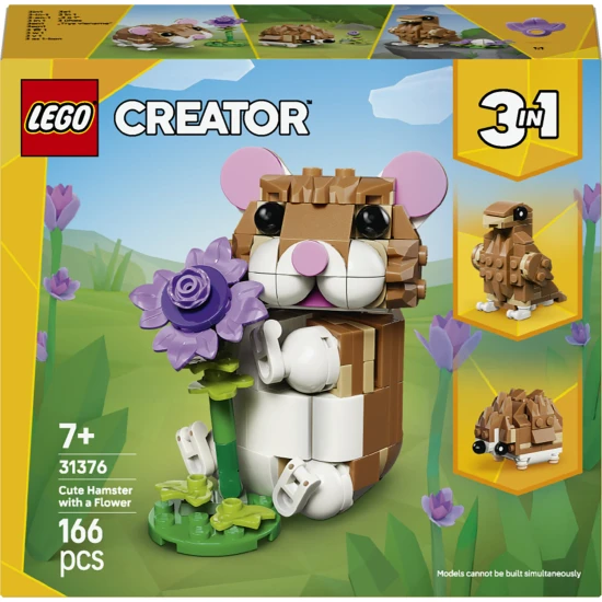 LEGO CREATOR 31376 Niedlicher Hamster mit Blume