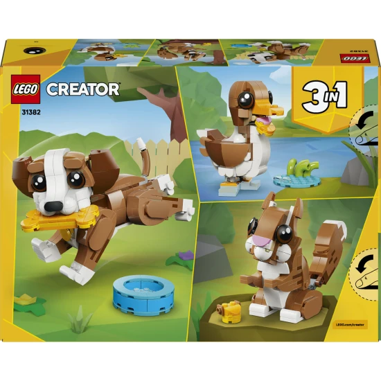 LEGO CREATOR 31382 Niedliche Tiere: Verspielter Welpe