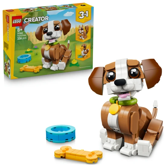 LEGO CREATOR 31382 Niedliche Tiere: Verspielter Welpe