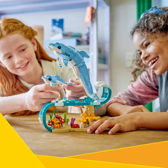 LEGO CREATOR 31385 Meerestiere Wunderschöne Delfine