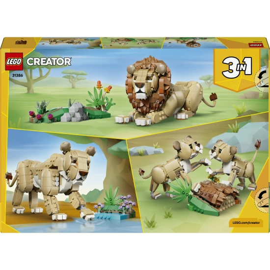 LEGO Creator 31386 Wildtiere: Majestätischer Löwe