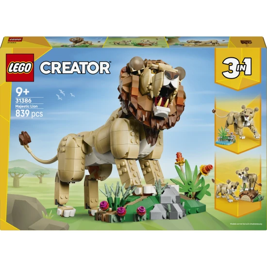 LEGO Creator 31386 Wildtiere: Majestätischer Löwe
