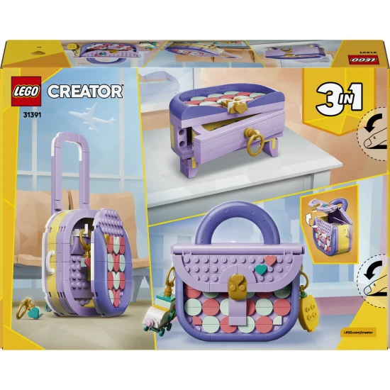 LEGO Creator 31391 Modische Handtasche mit Stauraum