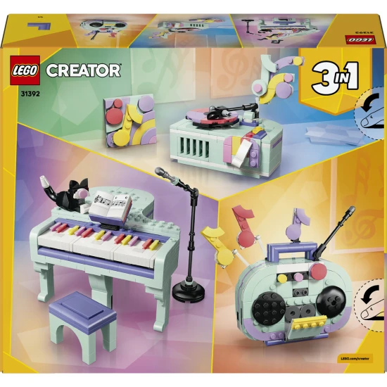 LEGO Creator 31392 Musikalische Deko: Klavier mit Katze