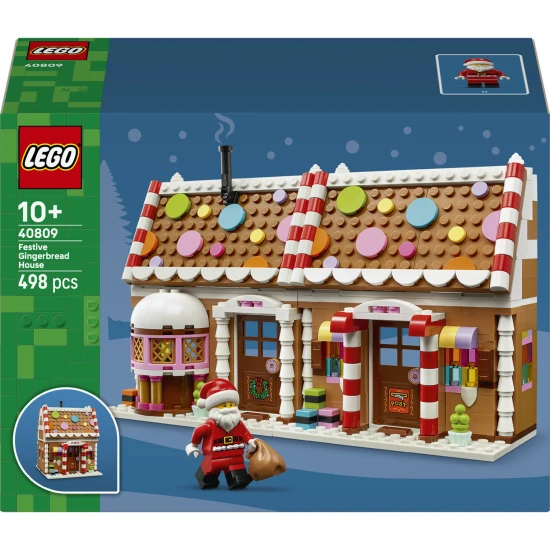LEGO 40809 Weihnachtliches Lebkuchenhaus LEGO 40809 Weihnachtliches Lebkuchenhaus