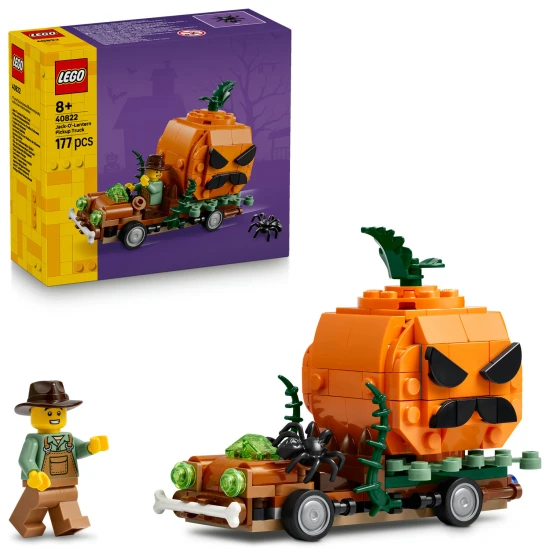LEGO 40822 Pickup mit Halloween-Kürbissen LEGO 40822 Pickup mit Halloween-Kürbissen