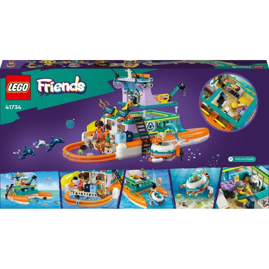 LEGO Friends Seerettungsboot – ein Abenteuer auf dem Wasser