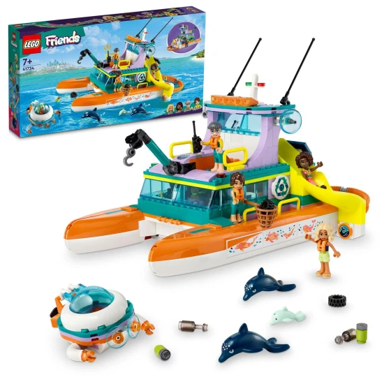 LEGO Friends Seerettungsboot – ein Abenteuer auf dem Wasser
