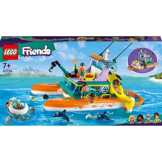 LEGO Friends Seerettungsboot – ein Abenteuer auf dem Wasser