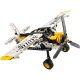 LEGO® Technic 42198 Flugzeug in die Ferne – Modell mit rotierendem Propeller und Zebra.