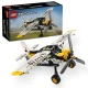 LEGO® Technic 42198 Flugzeug in die Ferne – Modell mit rotierendem Propeller und Zebra.