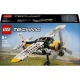 LEGO® Technic 42198 Flugzeug in die Ferne – Modell mit rotierendem Propeller und Zebra.