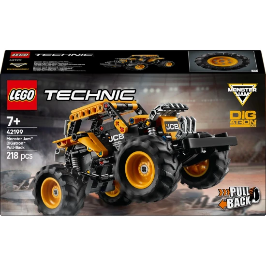 LEGO® Technic 42199 Monster Jam™ DIGatron™ – Action-Truck mit einziehbarem Motor und realistischen Reifen.