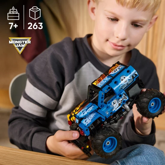 LEGO 42219 Monster Jam™ Grave Digger™ Feuer und Eis