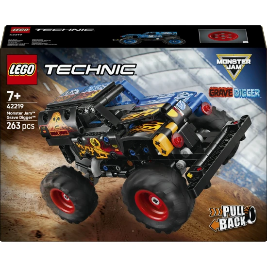 LEGO 42219 Monster Jam™ Grave Digger™ Feuer und Eis